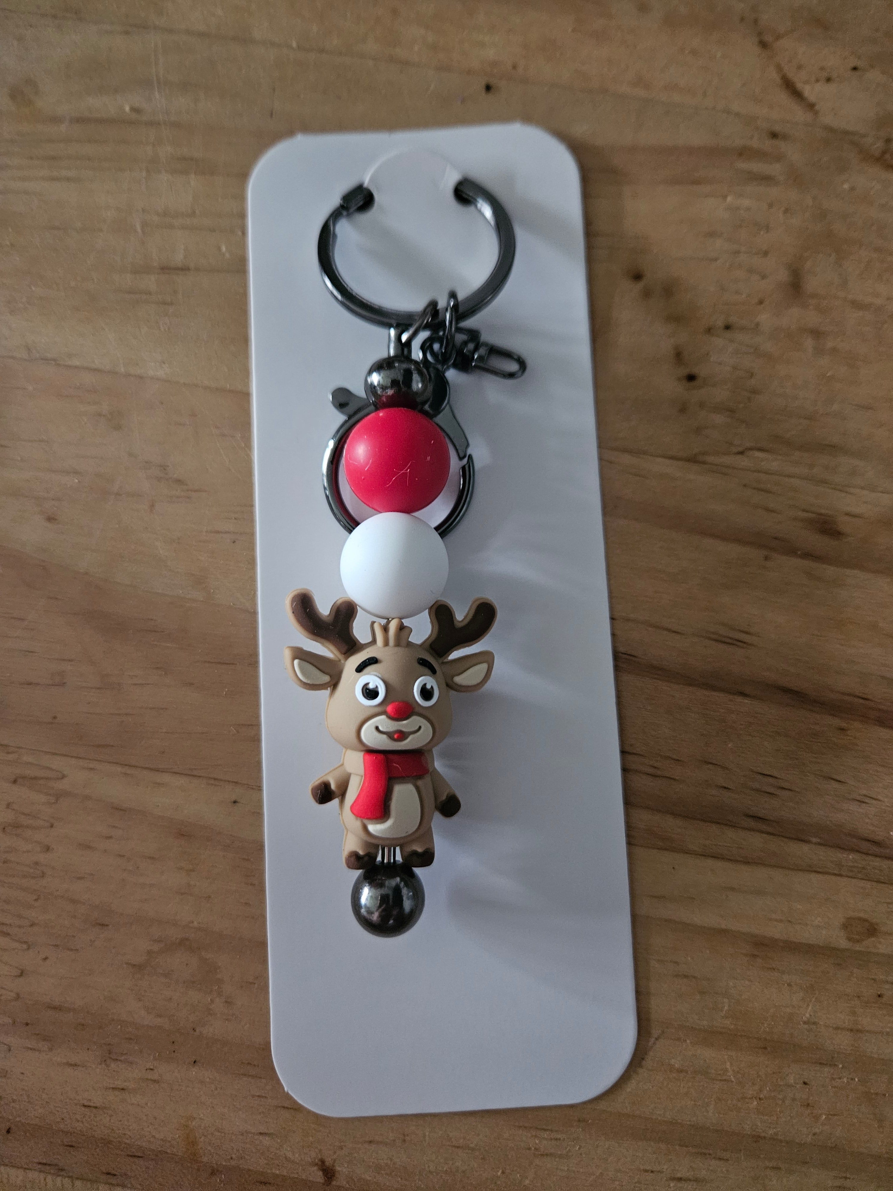 Reindeer keyring